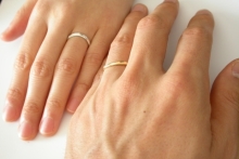 北欧スタイルの結婚指輪　MariMari Ｄｉａｒｙ